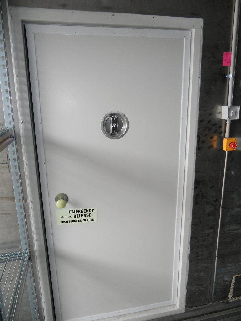 Side access safety door