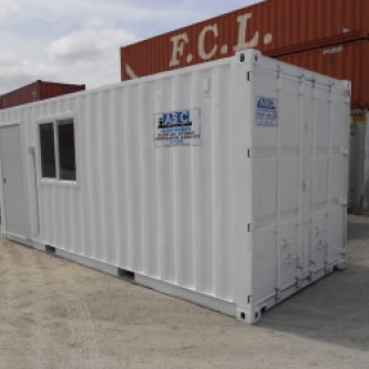 20' Office & storage container