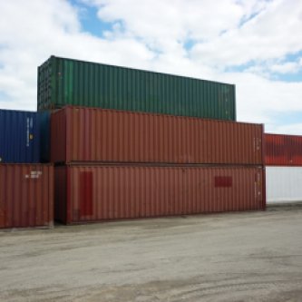 Stack of 40' Containers