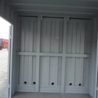 Internal Partition Wall of 40ft Workshop
