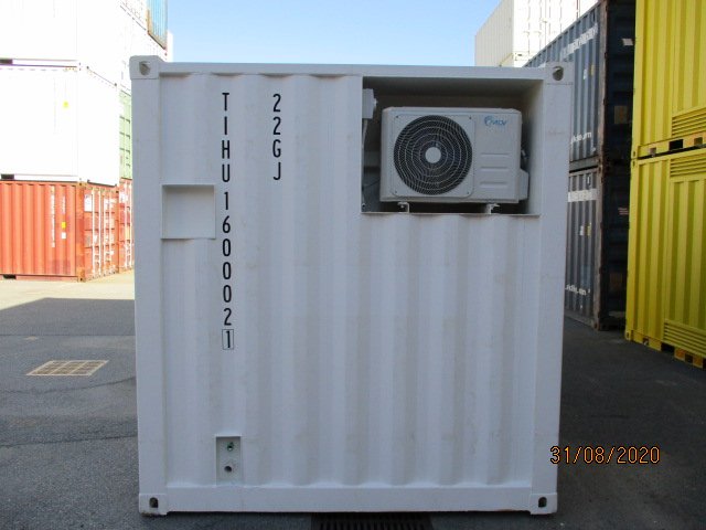 Simuler nul gaffel New modified shipping container with Air conditioning unit and kitchen |  ABC Containers Perth