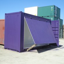 20' Open Side Container - Purple