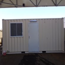 20GP Kitchen Office Modified Shipping Container Exterior