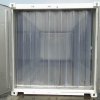 20ft refrigerated container front view of fly screen entry