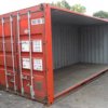 Openside Container with doors removed, Before