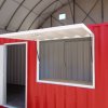 40ft Modified Tool Storage Shipping Container External Swing up window open